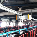 Control is based on quadruped robot and automatic inspection technology of orbital belt conveyor